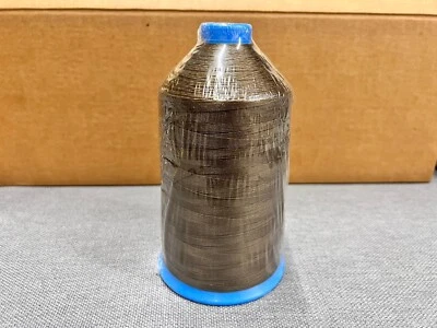 Bonded Nylon Thread Coyote Brown 16 oz. Upholstery Leather T-90 - Image 1 of 3