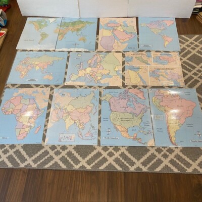 LAMINATED Abeka World History Geography Revie...