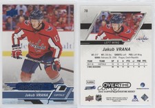 2018-19 Upper Deck Overtime Blue Foil Jakub Vrana #70