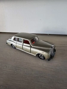1976 Tomica Tomy ROLLS ROYCE PHANTOM VI Car No F6 S=1/78 Gold Diecast Made Japan - Picture 1 of 9