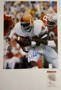 16 x 20 PHOTO ART MONK HOF SIGNED FOOTBALL 🏈 VINTAGE PHOTO SYRACUSE ORANGE JSA - Bild 1 von 18