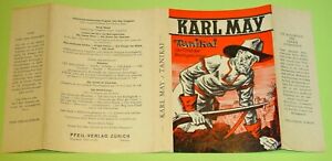 KARL MAY - NUR SCHUTZUMSCHLAG für Band 6 - TANIKAI - Pfeil Verlag ca. 1950 