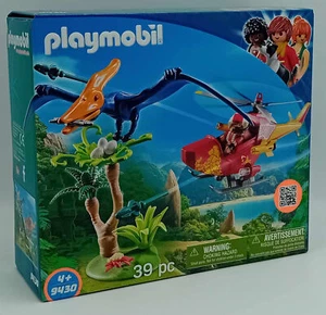 Playmobil 9430 dinosaurio helicóptero saurio volador Dino saurio pteranodon nuevo - Imagen 1 de 5
