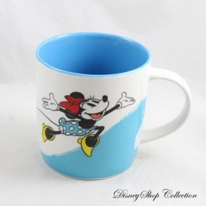 Tasse Minnie DISNEY Mickey and Friends blau weiß Keramik 10 cm (VAVI) - Bild 1 von 1
