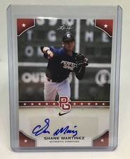 2015 Leaf Perfect Game National Showcase Red /5 Shane Martinez #PG-SM2 Auto