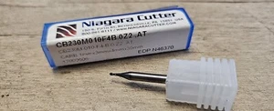 NIAGARA CUTTER EDP N46370 DR416 HSS Ball End Mill 0.0394" Dia 0.1575" LOC 2 Fl - Picture 1 of 3