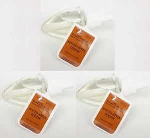 3 Bath & Body Works Wallflower SPICED APPLE TODDY Steck-Nachfüllbirnen für Zuhause - Bild 1 von 1
