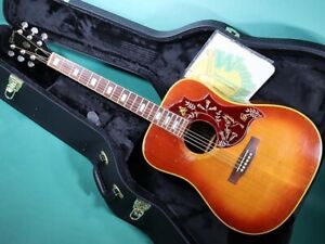 Gibson HUMMINGBIRD CS 1970 Acoustic Guitar W/Hard Case F/S