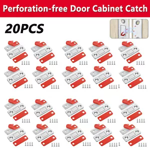 20 Sets Invisible Punch-Free Magnetic Door Cabinet Closer Stoppers Latch Closure - Picture 1 of 12