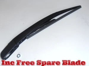 SAAB 9-3 Estate NEW REAR WIPER ARM BLADE + fitting nut + FREE Spare blade. - Picture 1 of 2