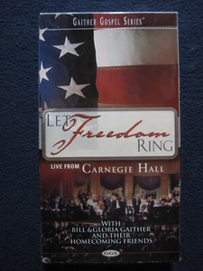Let Freedom Ring [VHS Tape] Bill & Gloria Gaither - Picture 1 of 2