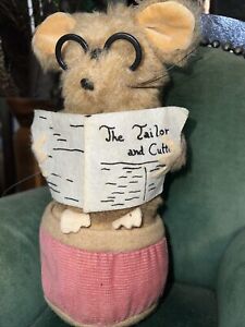 Beatrix Potter The Tailor Of Gloucester Mouse Plush Eden Vintage