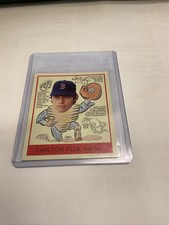 CARLTON FISK RED SOX HOF 2007 UPPER DECK GOUDEY HEADS UP SP #275 (B-3121)