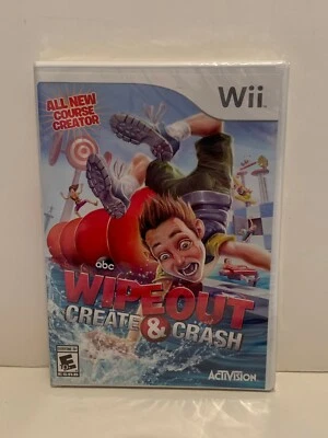 BRAND NEW & SEALED Wipeout: Create & Crash for Nintendo Wii, 2013 - Image 1 of 2