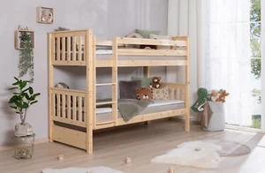 ANGEBOT Massivholz Etagenbett "Sammy 310" B-WARE Kiefer massiv Natur - Bild 1 von 24