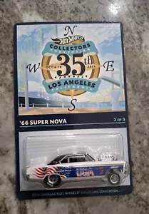 HOT WHEELS 35th LOS ANGELES COLLECTORS CONVENTION ‘66 SUPER NOVA 584/6200 - Picture 1 of 2