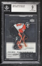 2000-01 Upper Deck Ice /1500 Roman Cechmanek #96 BGS 9 MINT Rookie RC