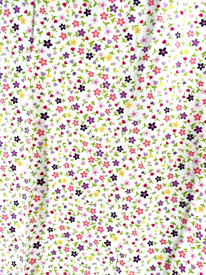 Small Table Cloth Multi-Colored Floral 56" x 43" - Image 1 of 1