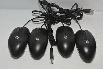 HP Hewlet Packard Brand USB Optical Mouse P/N 590509-002 - Image 1 of 2