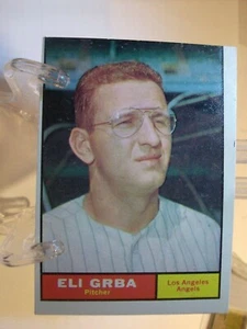 1961 Topps Baseball #121 - Eli Grba - Los Angeles Angels 61-031 - Bild 1 von 2
