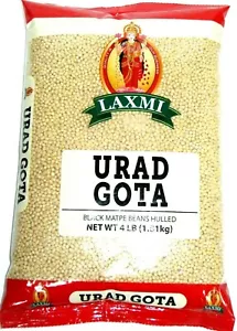 Whole Black Matpe Beans Urad Gota Whole Urid Adad No Husk 4 lb Hulled - Picture 1 of 3