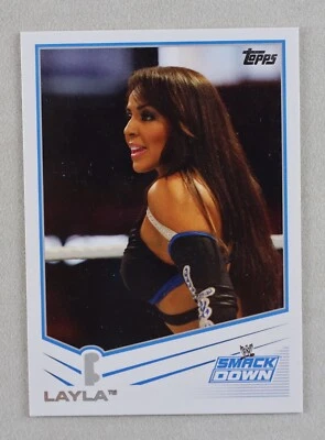 Коллекционная карточка Layla WWE Pro Wrestling RAW Smackdown Topps No67 2013 - Изображение 1 из 3