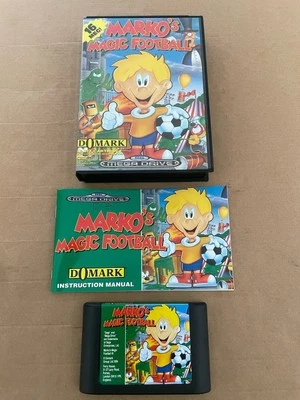 Sega Mega Drive Marko's Magic Football Pal Version CIB Fast Despatch Next Day  - Image 1 of 4