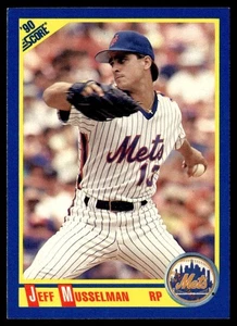 1990 Score Jeff Musselman New York Mets #525 - Picture 1 of 2