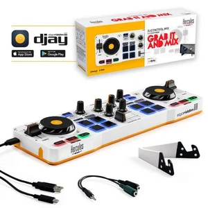 Hercules DjControl Mix controller DJ a 2 banchi adatto smartphone iOS e Android - Foto 1 di 6