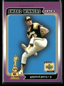Gaylord Perry 2001 Upper Deck Decade 1970's #165 San Diego Padres - Bild 1 von 2