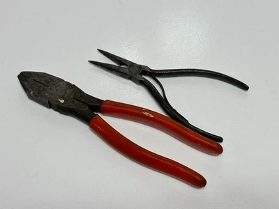 Alicates Armstrong Tools USA Linesman y alicates de nariz de aguja corta UTICA EE. UU. 254-S Foto 1 de 4