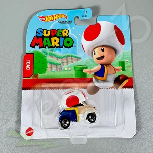 Hot Wheels Character Cars - TOAD | Super Mario Hot Wheels | 2021 Mattel - Picture 1 of 8
