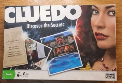 CLUEDO Board Game - Classic Murder Mystery Detective - COMPLETE - Hasbro 2008 - Image 1 of 4