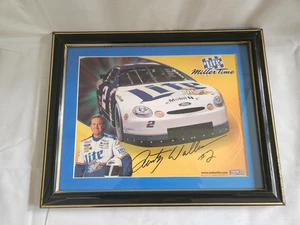 Rusty Wallace Framed Autographed Picture - Picture 1 of 1
