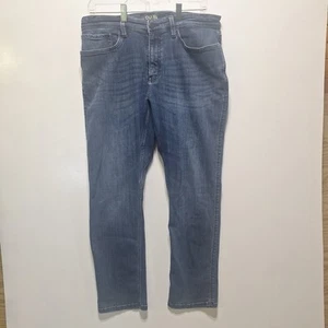 DU/ER Duer Jeans Mens 34x30 Blue L2X Relaxed Fit Denim Dark Wash Stretch - Picture 1 of 10