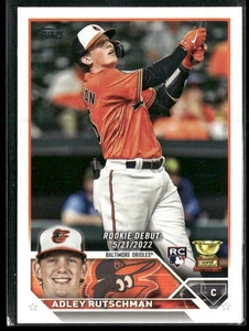 2023 Topps Update Adley Rutschman RC #US180 Baltimore Orioles - Picture 1 of 2
