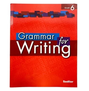 Sadlier GRAMMAR FOR WRITING Grade 6 - Student Edition - Good Soft Cover - Bild 1 von 12