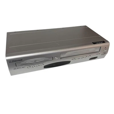 Emerson DVD VCR Combo Player 4 Head Hi-Fi VHS Recorder Model EWD2203 With Remote - Image 1 of 4