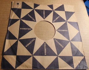 78RPM 10" Columbia checkered record sleeve sleeves, see the photos - Bild 1 von 3