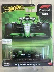 2025 HOT WHEELS PREMIUM FORMULA 1 2024 KICK Sauber F1 Team (#77) - Bild 1 von 2