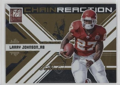 2009 Donruss Elite Chain Reaction Gold /899 Larry Johnson #25 - Image 1 of 2
