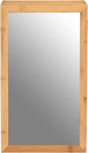 WENKO Spiegelschrank Bambusa 35x60x15 cm – Badezimmerschrank aus Bambus - Bild 1 von 7