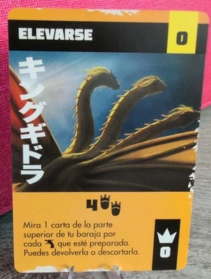 Godzilla Tokyo Clash Game Import Spanish Replacement Card  (2020, Funko) Kaiju 6 - Image 1 of 4