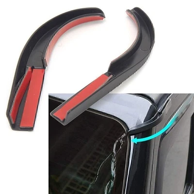 Water Rain Gutter Extension For Jeep Wrangler JK 2007-2017 2008 2010 2016 2015 Foto 1 de 4