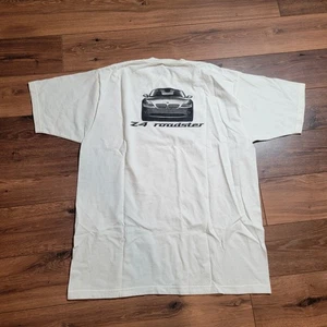 Vintage 90s Gear For Sports BMW Z4 Auto T-Shirt Erwachsene XL WEISS Herren 4A - Bild 1 von 5