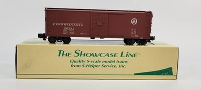 S-Gauge S-Helper 00131 Pennsylvania Railroad / PRR Re-Built Box Car - NIB - Image 1 of 4