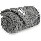 Fluffy Fleece Pet Blanket - Soft & Warm Throw for Dogs & Cats