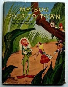 Mr. Bug Goes to Town, HC/DJ 1941 Paramount Pictures Movie Tie-In Book - Picture 1 of 5