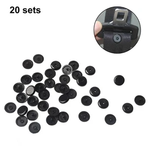 High quality Practical Button clip Black Belt Buckle Fit Stopper Kit Stop - Picture 1 of 12