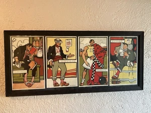 Vtg Moses Lawrence Blumenthal (1879-1955) College Days Group of 4 Lithos 1907 - Picture 1 of 11